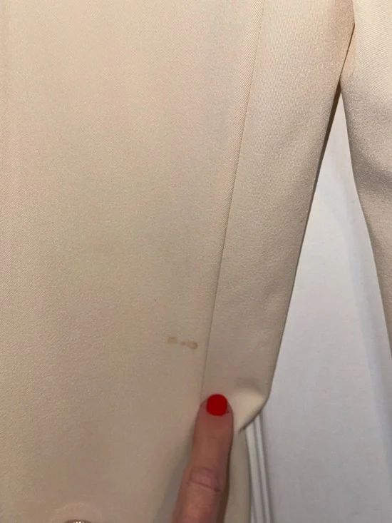 💥SALE💥Vintage City Triangles Ivory Blazer & Pant Suit Set NWT | Size 11 - Picture 12 of 16